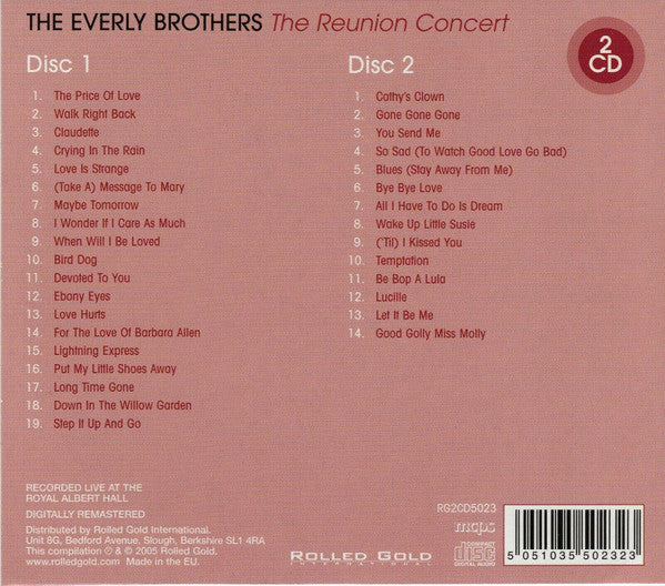 Everly Brothers – The Reunion Concert