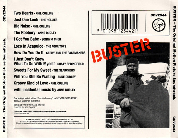 Various – Buster - Original Motion Picture Soundtrack