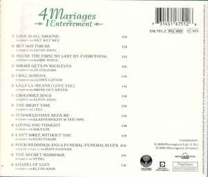 Various ‎– Four Weddings And A Funeral (4 Mariages Et Un Enterrement)