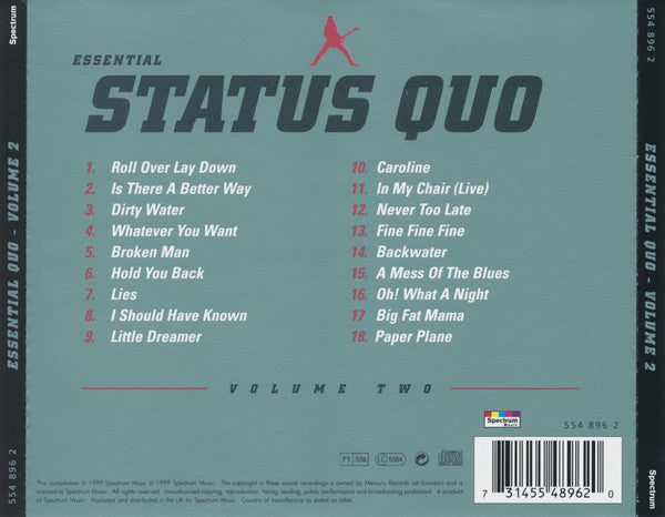 Status Quo – The Essential Status Quo - Volume Two