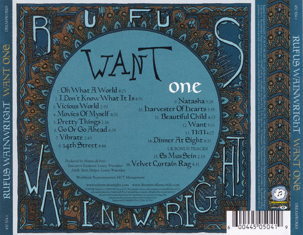 Rufus Wainwright – Want One