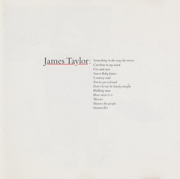 James Taylor (2) – Greatest Hits