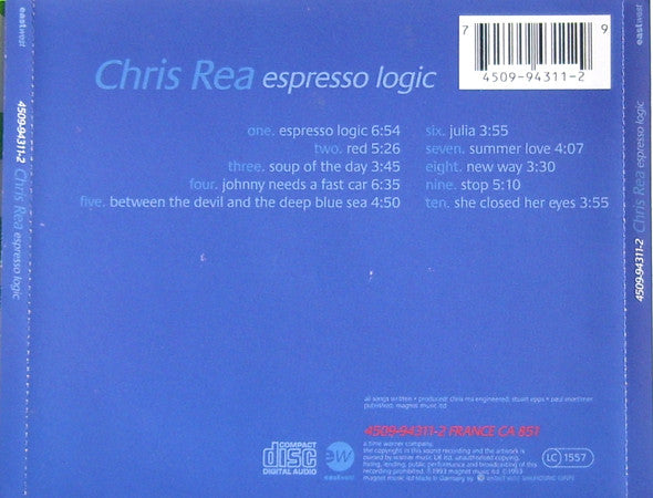 Chris Rea – Espresso Logic