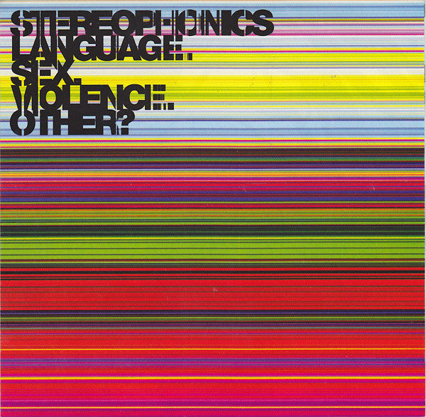 Stereophonics – Language.Sex.Violence.Other?