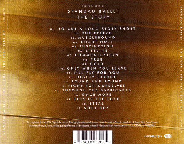 Spandau Ballet – The Story / The Very Best Of