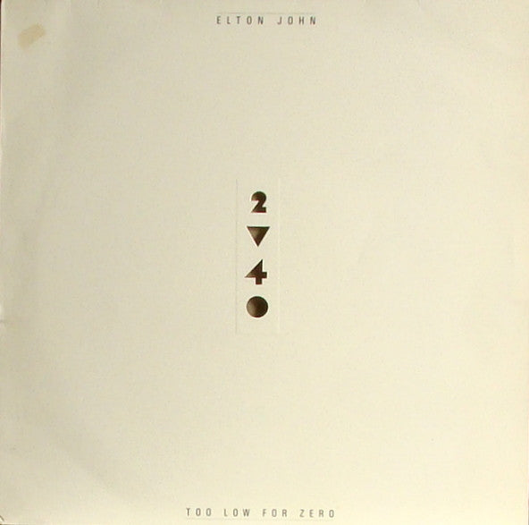 Elton John – Too Low For Zero