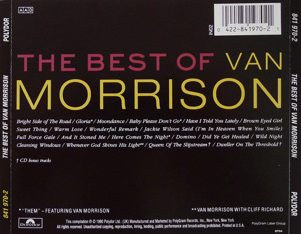 Van Morrison – The Best Of Van Morrison