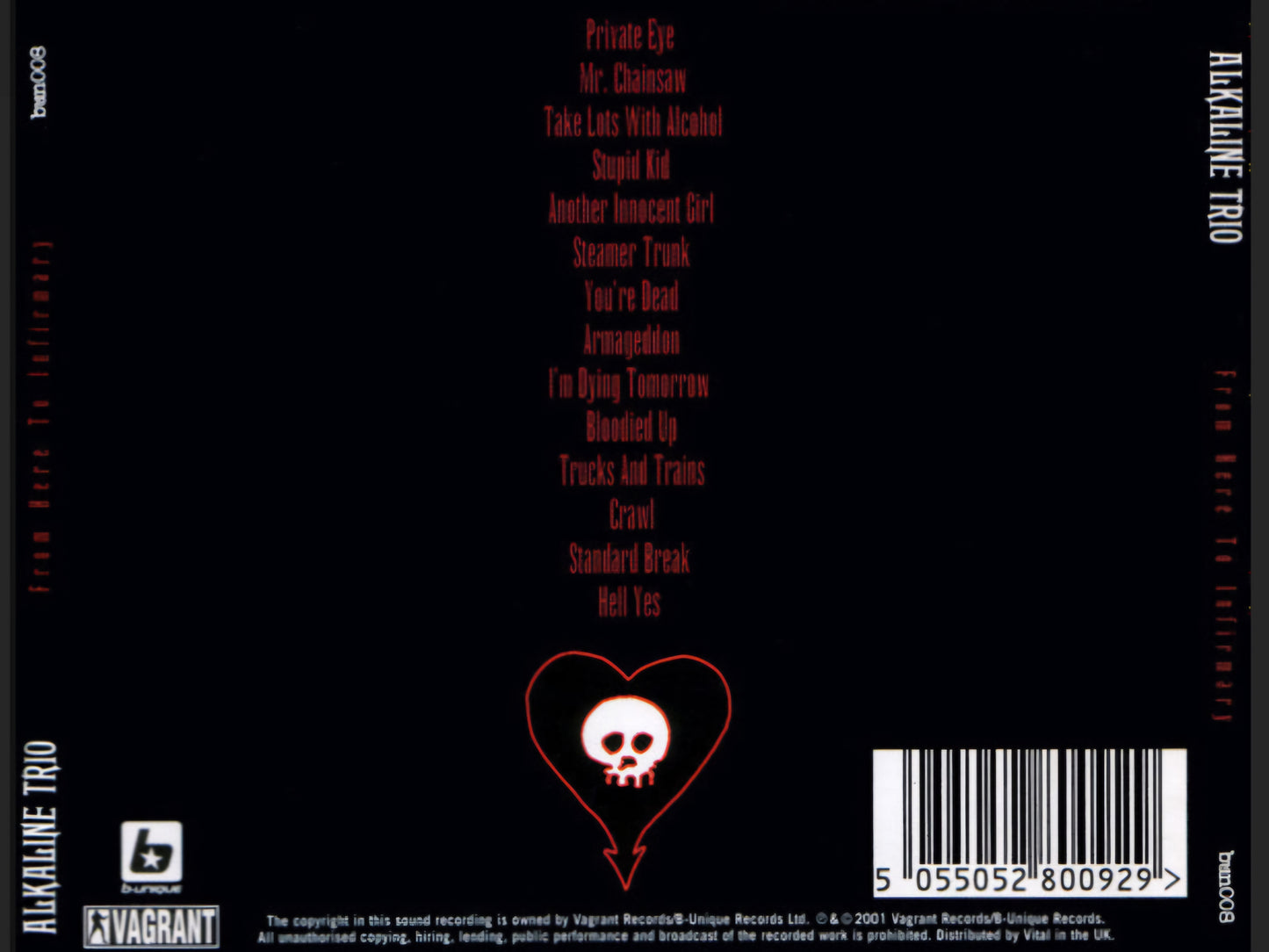 Alkaline Trio – From Here To Infirmary