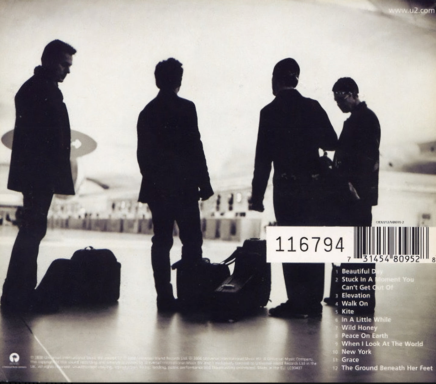 U2 – All That You Can't Leave Behind