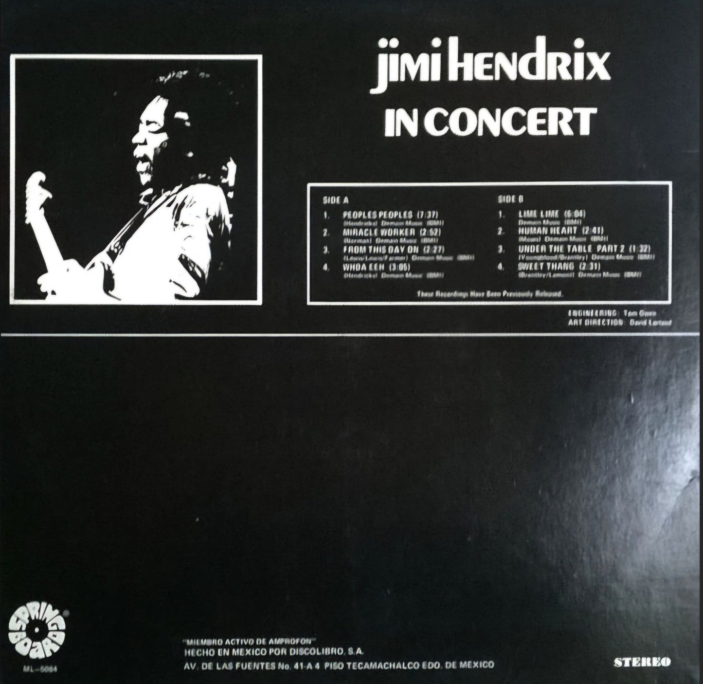 Jimi Hendrix – In Concert