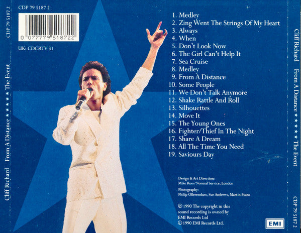 Cliff Richard – From A Distance ***** The Event