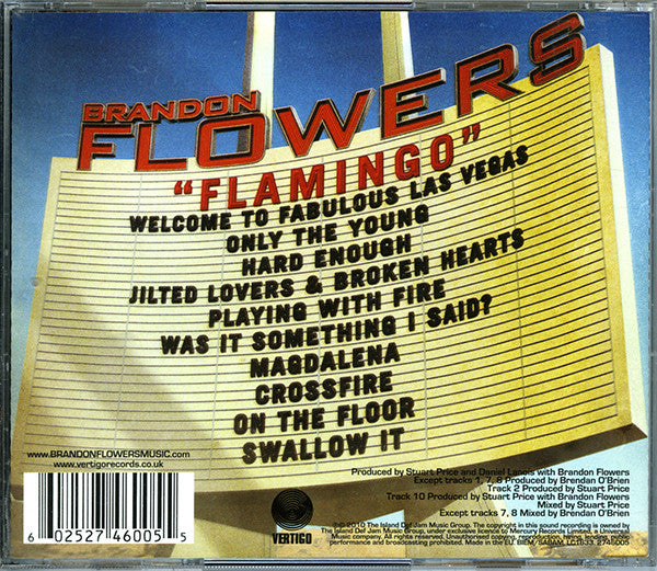 Brandon Flowers – Flamingo