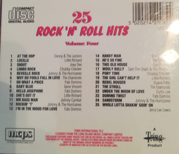 Various – 25 Rock'n' Roll Vol.4