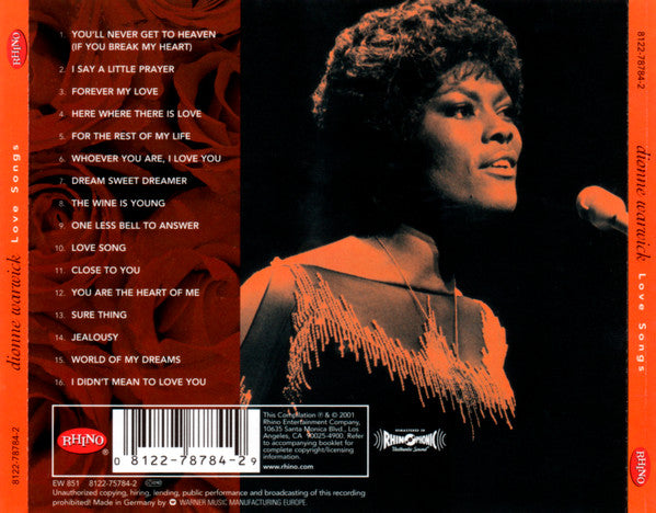 Dionne Warwick – Love Songs